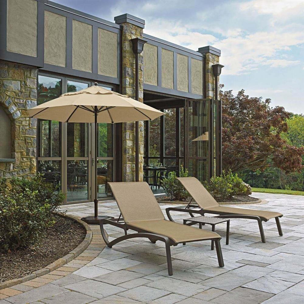 Umbrellas and Sail Shades - 5 Ways to Beat the Heat at the Pool This Summer